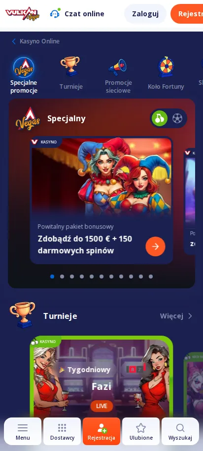 Vulkan Kasyno Sloty I Casino Online Polska Oficjalne PL