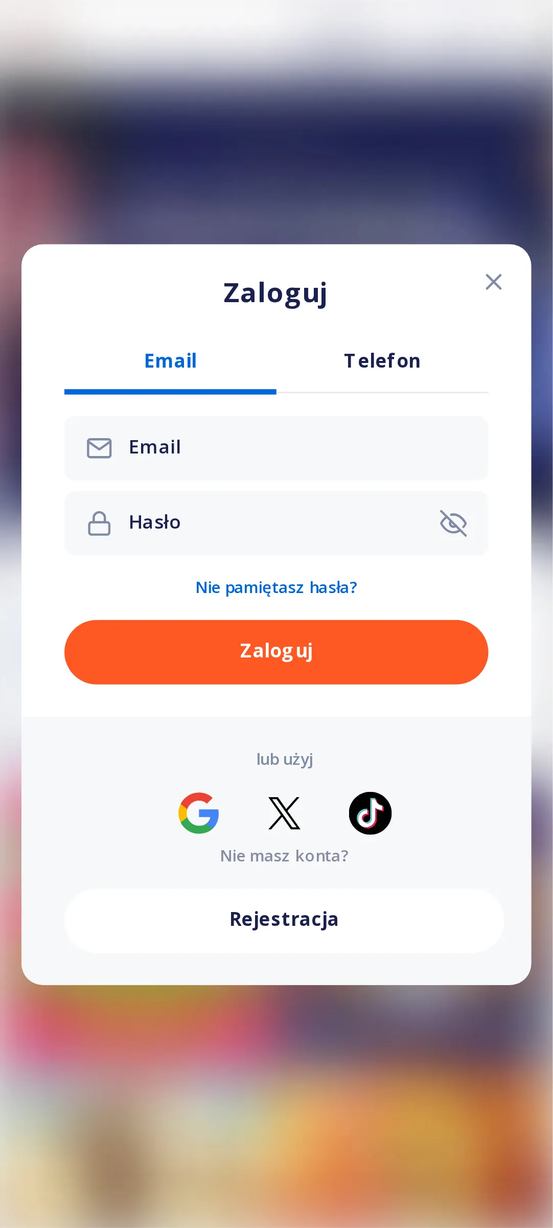 rejestacja